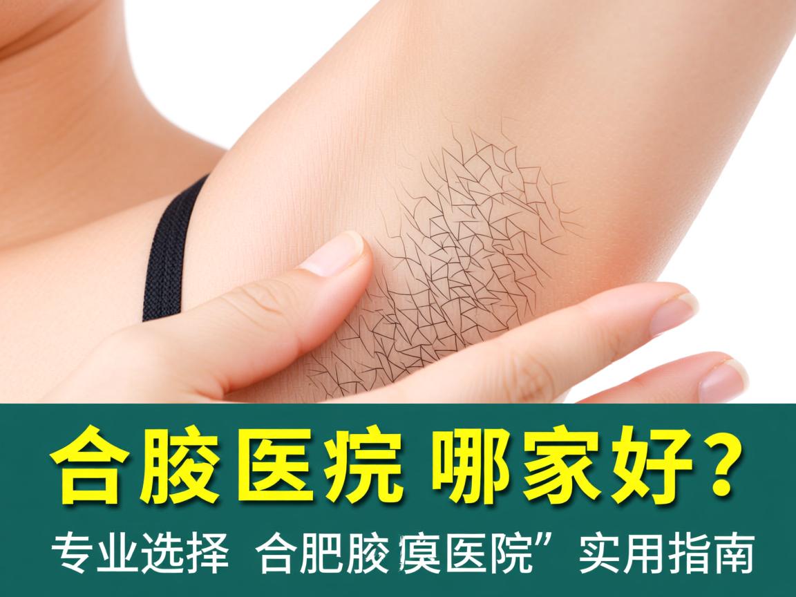 合肥腋臭医院哪家好？专业选择合肥腋臭医院的实用指南