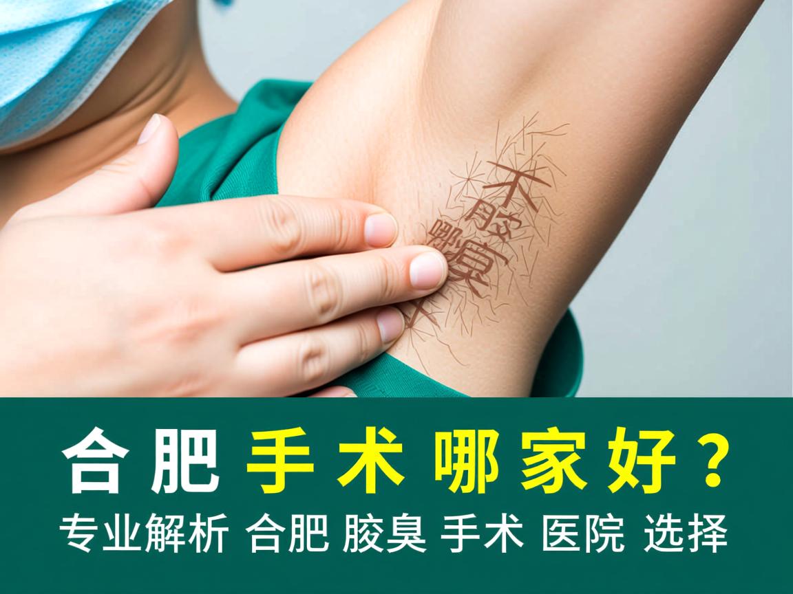 合肥腋臭手术哪家好?专业解析合肥腋臭手术医院选择 合肥腋臭手术哪家好?专业解析合肥腋臭手术医院选择