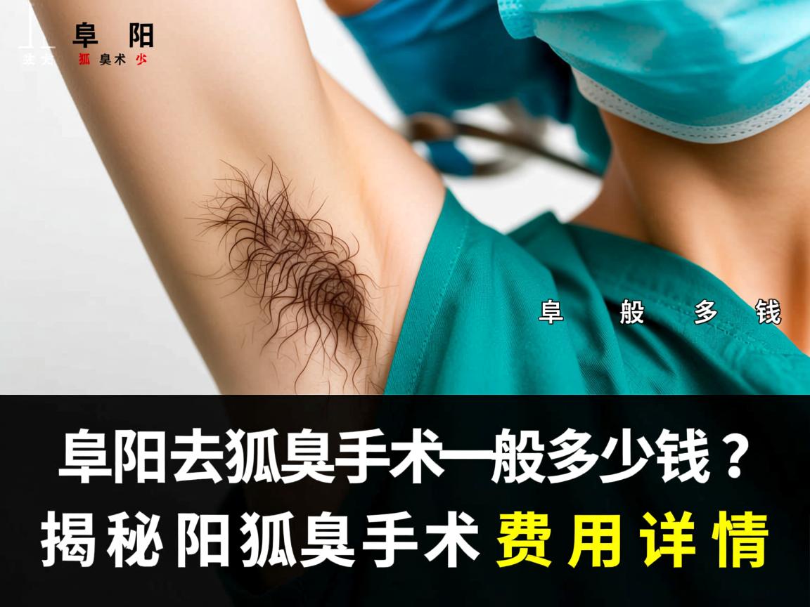 阜阳去狐臭手术一般多少钱?揭秘阜阳狐臭手术费用详情 阜阳去狐臭手术一般多少钱?揭秘阜阳狐臭手术费用详情
