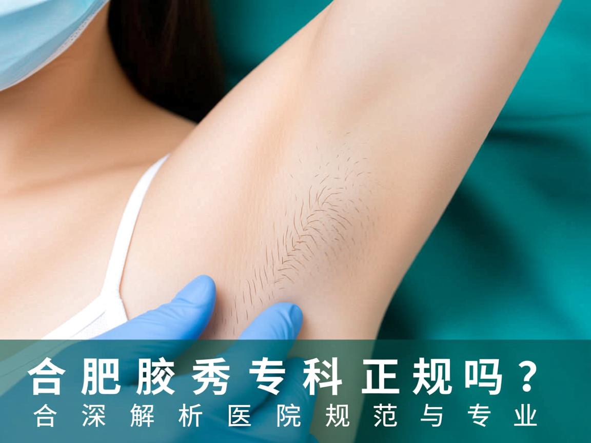 合肥腋秀腋臭专科正规吗?深度解析合肥腋秀医院的规范与专业 合肥腋秀腋臭专科正规吗?深度解析合肥腋秀医院的规范与专业
