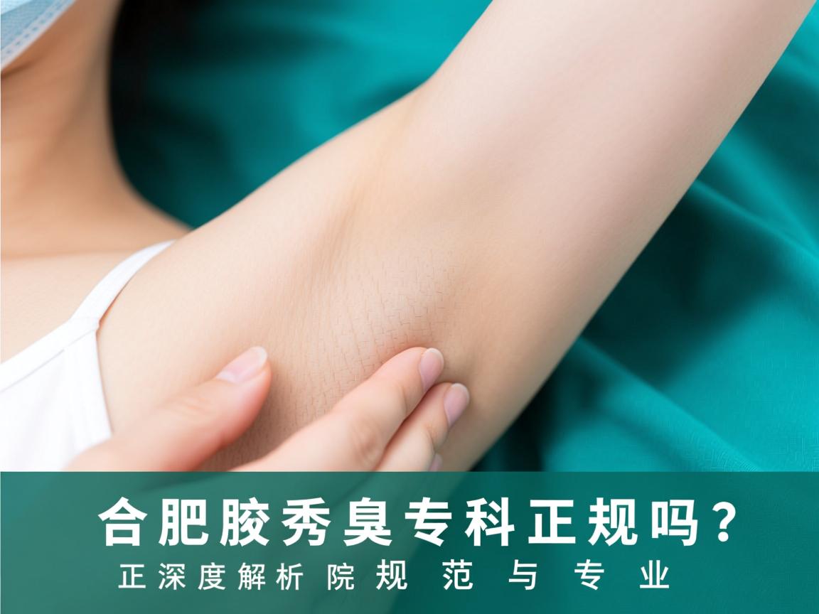 合肥腋秀腋臭专科正规吗?深度解析合肥腋秀医院的规范与专业 合肥腋秀腋臭专科正规吗?深度解析合肥腋秀医院的规范与专业