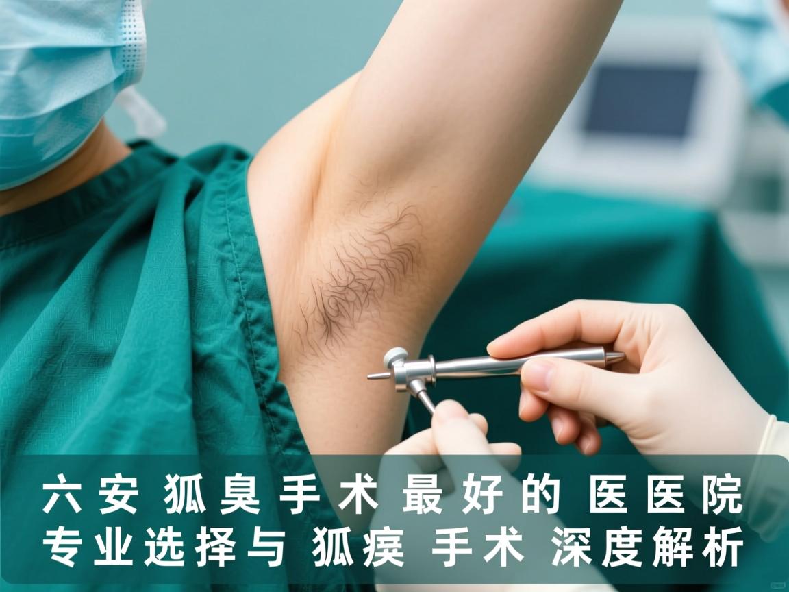 六安狐臭手术最好的医院,专业选择与狐臭手术深度解析 六安狐臭手术最好的医院,专业选择与狐臭手术深度解析
