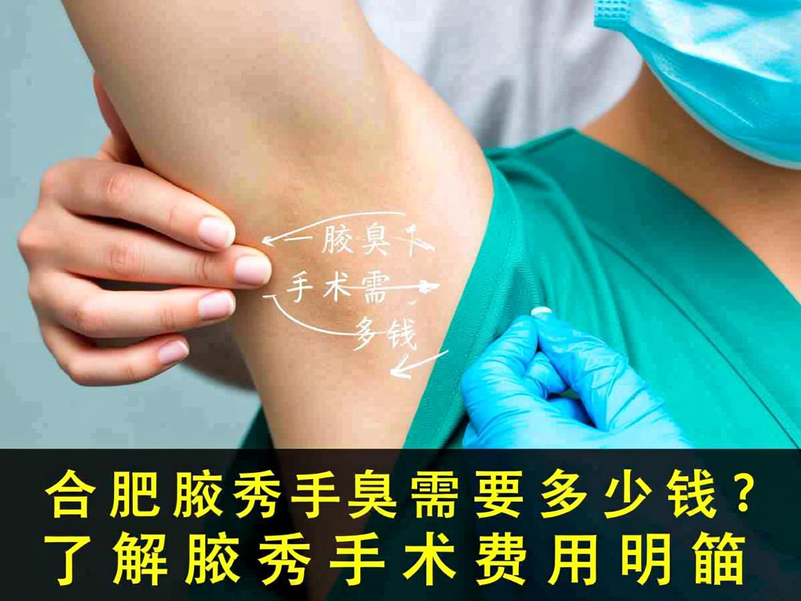 合肥腋秀腋臭手术需要多少钱?了解腋秀手术费用明细 合肥腋秀腋臭手术需要多少钱?了解腋秀手术费用明细