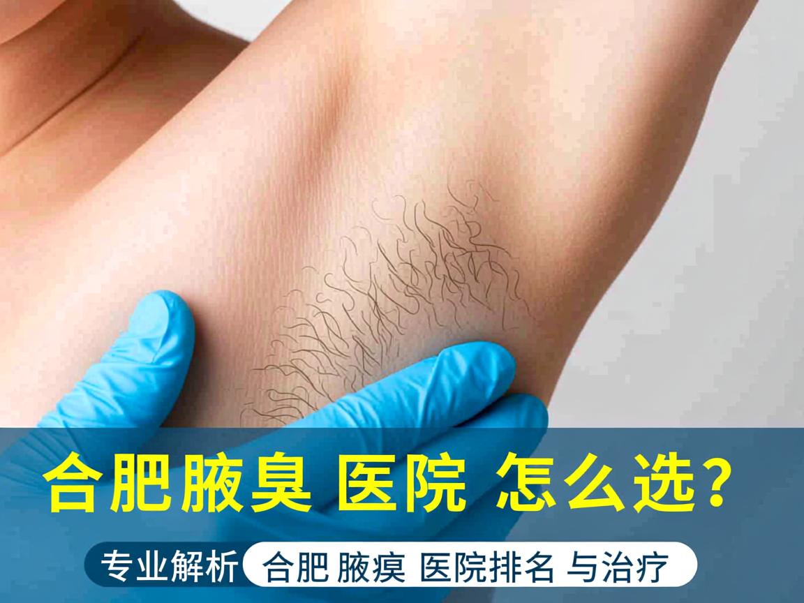 合肥腋臭医院怎么选?专业解析合肥腋臭医院排名与治疗 合肥腋臭医院怎么选?专业解析合肥腋臭医院排名与治疗