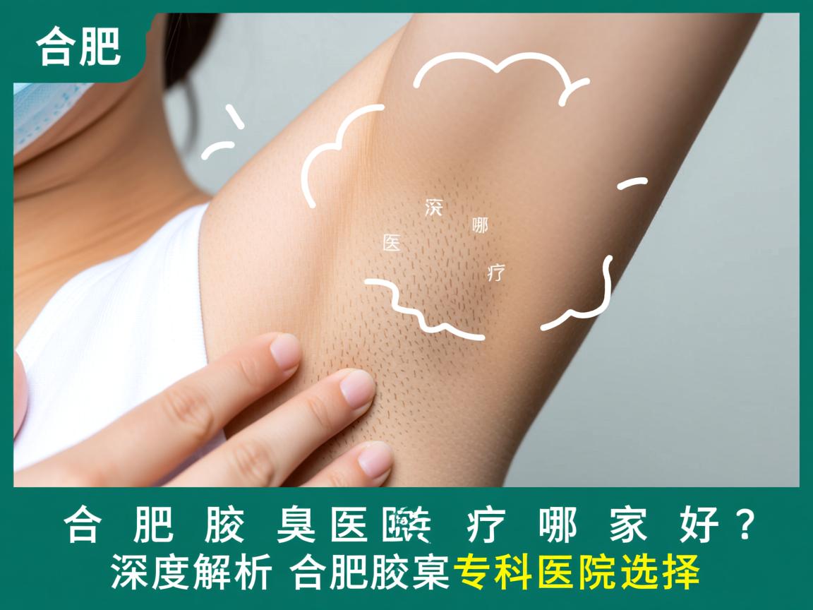 合肥腋臭医院治疗哪家好？深度解析合肥腋臭专科医院选择