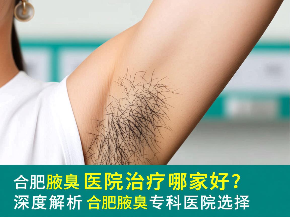 合肥腋臭医院治疗哪家好？深度解析合肥腋臭专科医院选择