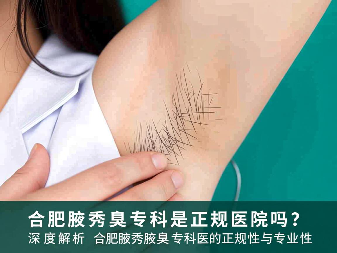 合肥腋秀腋臭专科是正规医院吗?深度解析合肥腋秀腋臭专科的正规性与专业性 合肥腋秀腋臭专科是正规医院吗?深度解析合肥腋秀腋臭专科的正规性与专业性