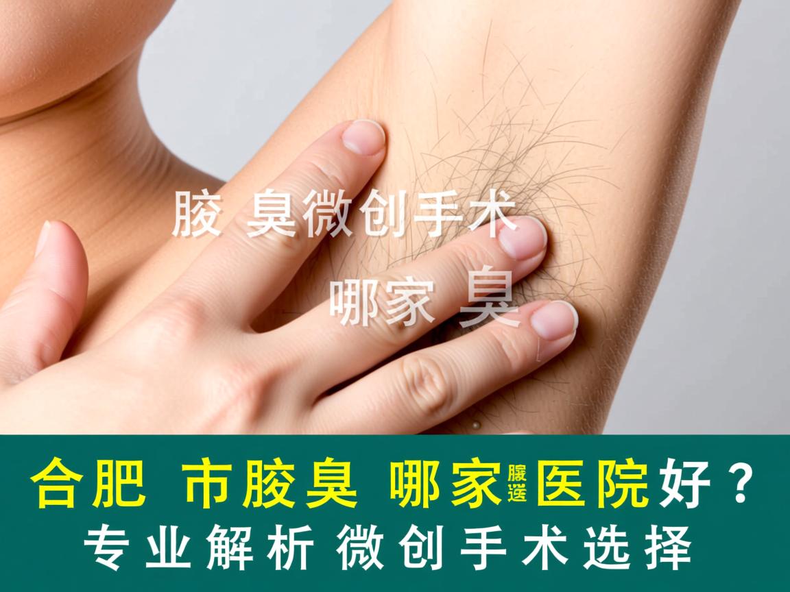 合肥腋臭微创手术哪家医院好?专业解析腋臭微创手术选择 合肥腋臭微创手术哪家医院好?专业解析腋臭微创手术选择