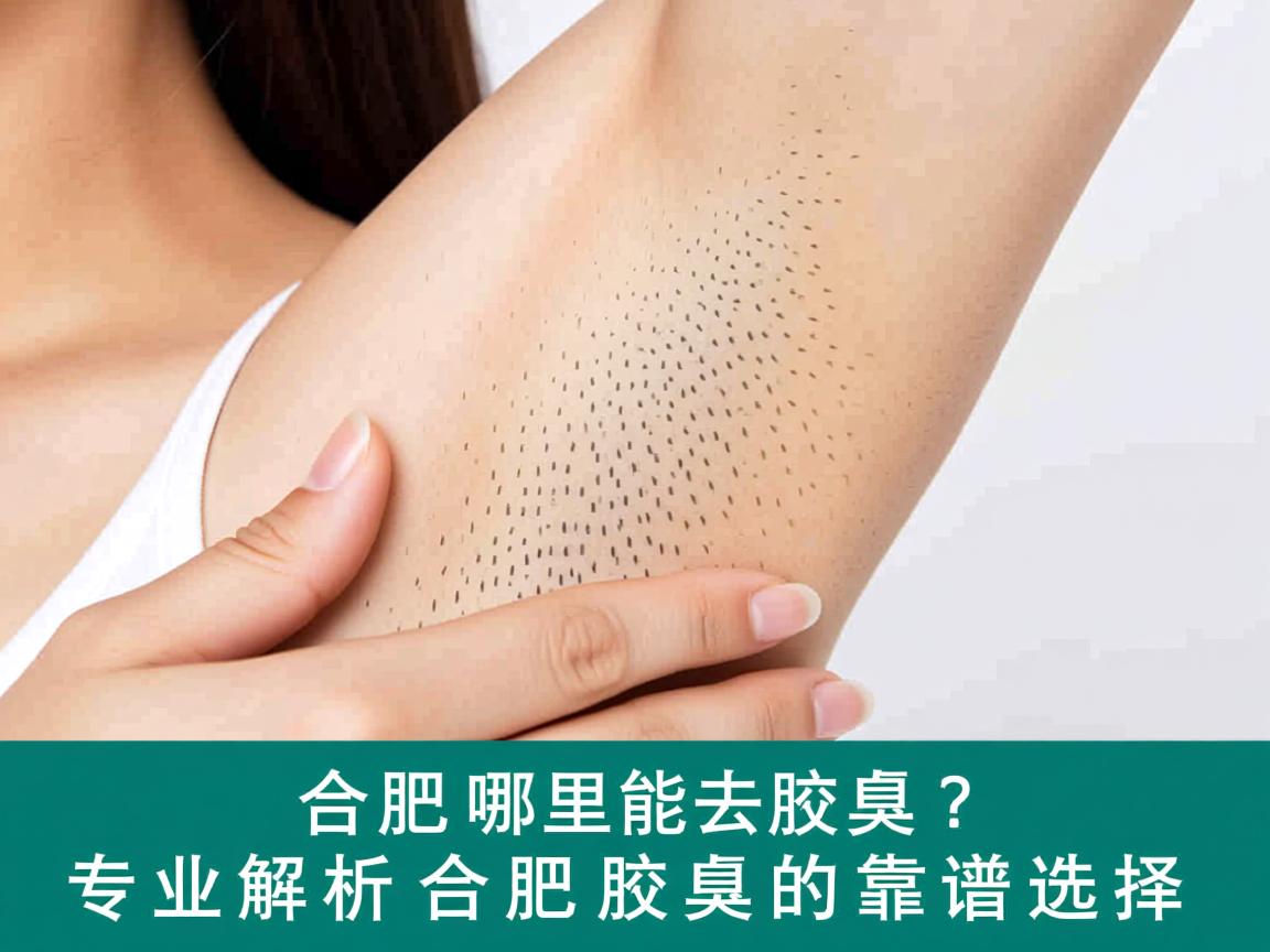 合肥哪里能去腋臭？专业解析合肥去腋臭的靠谱选择