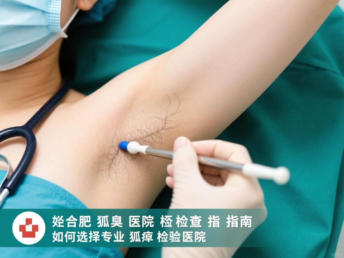 合肥狐臭医院检查指南，如何选择专业狐臭检验医院