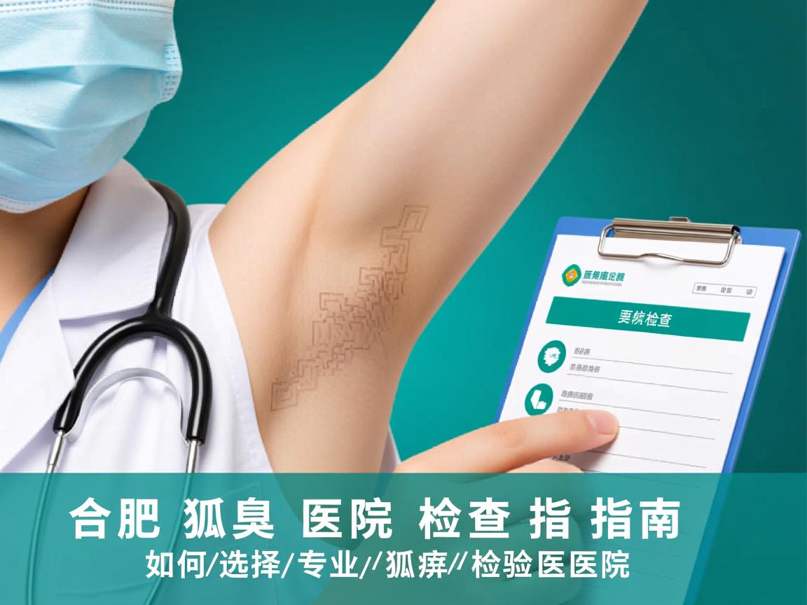 合肥狐臭医院检查指南，如何选择专业狐臭检验医院