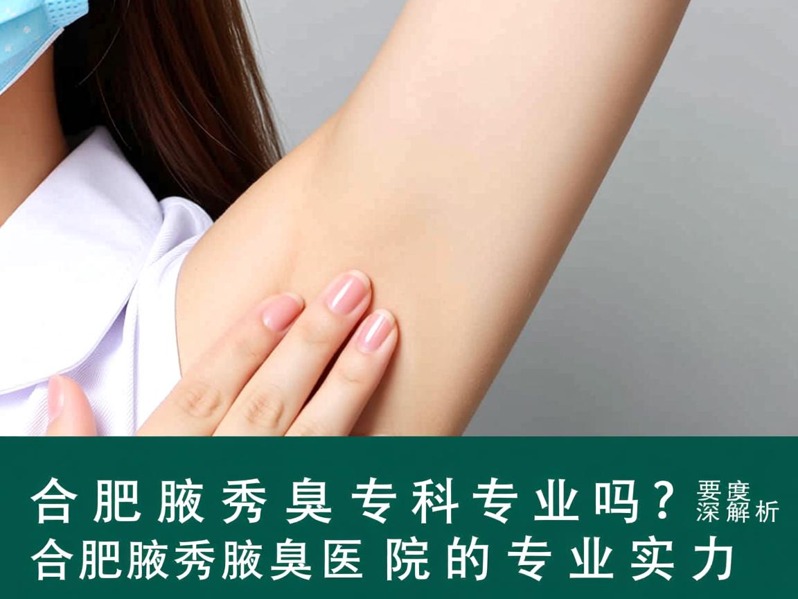 合肥腋秀腋臭专科专业吗?深度解析合肥腋秀腋臭医院的专業实力 合肥腋秀腋臭专科专业吗?深度解析合肥腋秀腋臭医院的专業实力