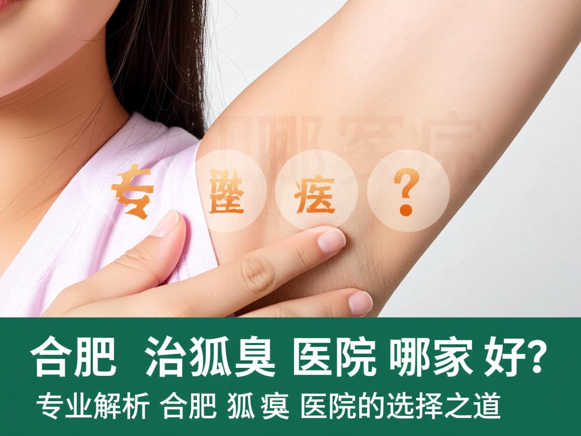 合肥治狐臭医院哪家好？专业解析合肥狐臭医院的选择之道