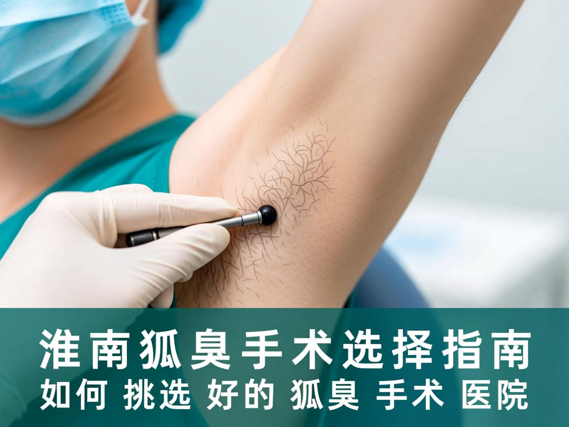 淮南狐臭手术选择指南，如何挑选好的狐臭手术医院