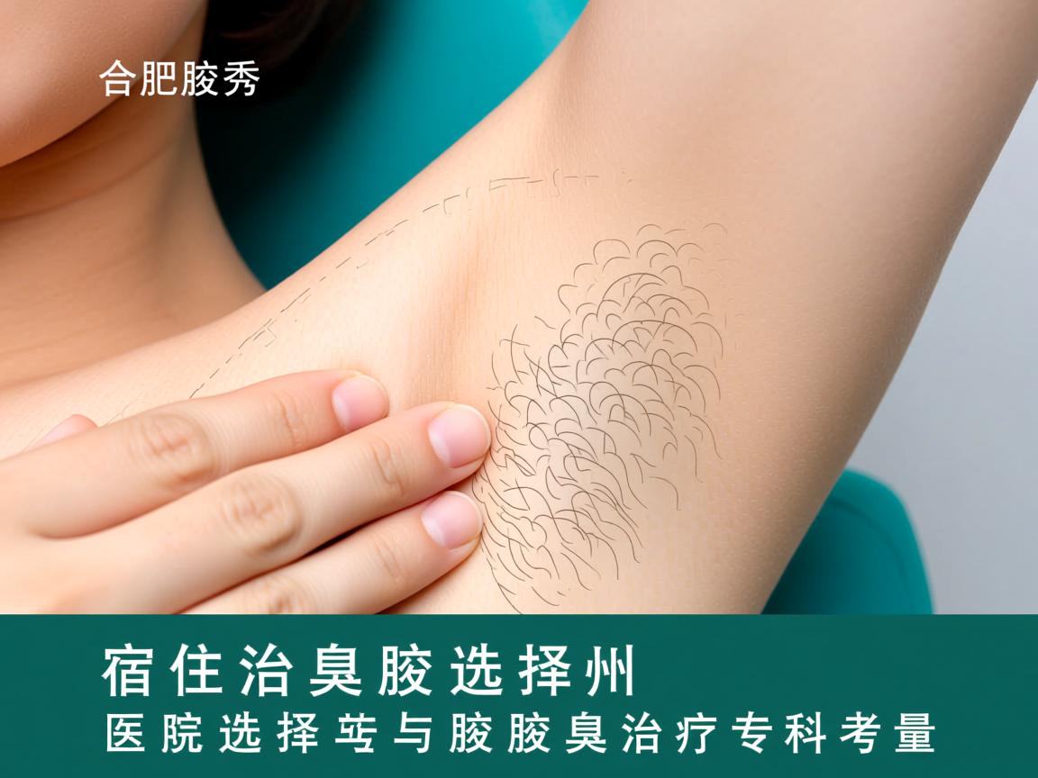 合肥腋秀解析,宿州治腋臭医院选择与腋臭治疗专科考量 合肥腋秀解析,宿州治腋臭医院选择与腋臭治疗专科考量