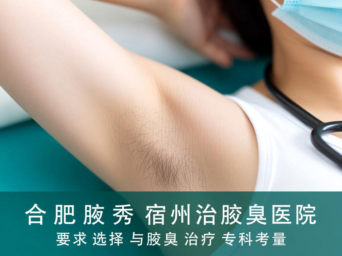 合肥腋秀解析,宿州治腋臭医院选择与腋臭治疗专科考量 合肥腋秀解析,宿州治腋臭医院选择与腋臭治疗专科考量