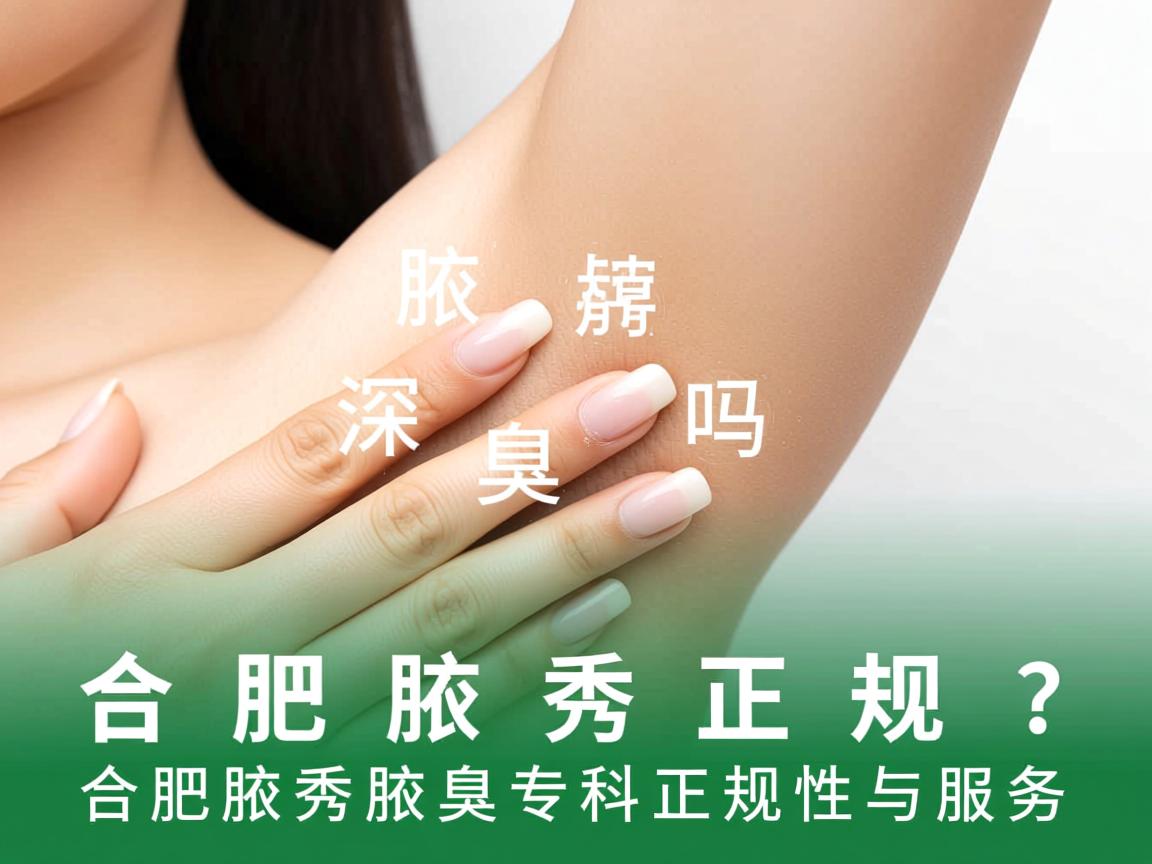 合肥腋秀腋臭正规吗?深度解析合肥腋秀腋臭专科的正规性与服务 合肥腋秀腋臭正规吗?深度解析合肥腋秀腋臭专科的正规性与服务