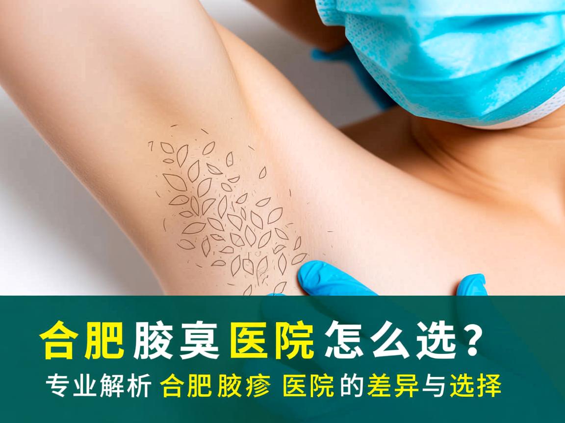 合肥腋臭医院怎么选？专业解析合肥腋臭医院的差异与选择