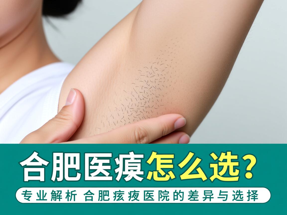 合肥腋臭医院怎么选？专业解析合肥腋臭医院的差异与选择
