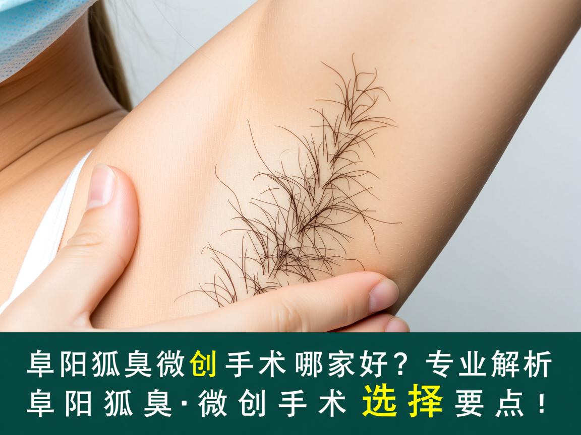 阜阳狐臭微创手术哪家好？专业解析阜阳狐臭微创手术选择要点