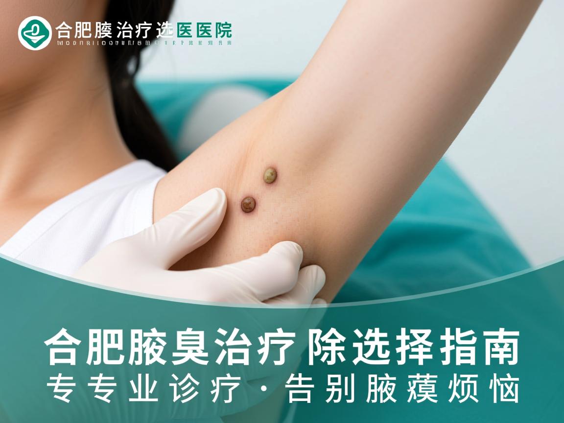 合肥腋臭治疗医院选择指南，专业诊疗，告别腋臭烦恼