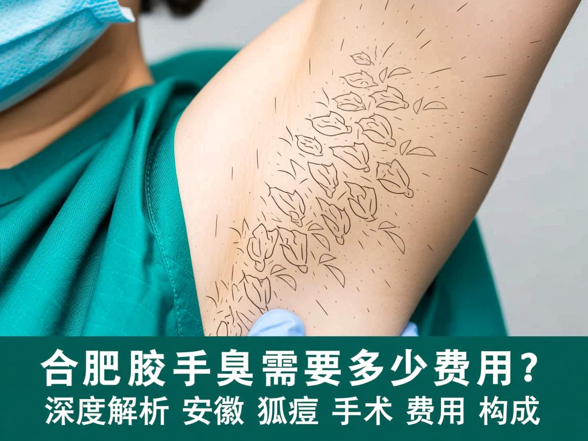 合肥腋臭手术需要多少费用？深度解析安徽狐臭手术费用构成