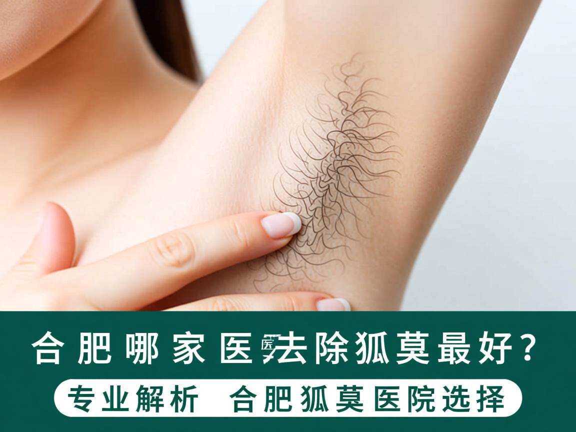 合肥哪家医院去除狐臭最好？专业解析合肥狐臭医院选择