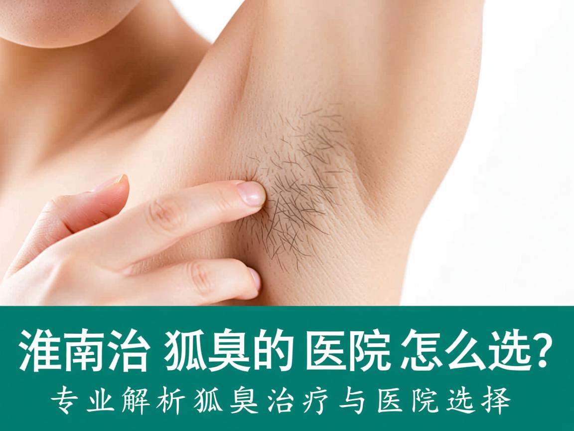 淮南治疗狐臭的医院怎么选？专业解析狐臭治疗与医院选择