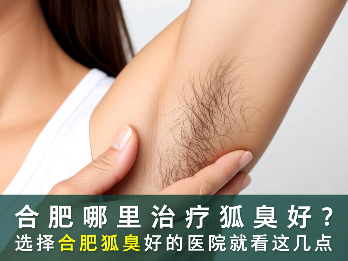 合肥哪里治疗狐臭好？选择合肥狐臭好的医院就看这几点