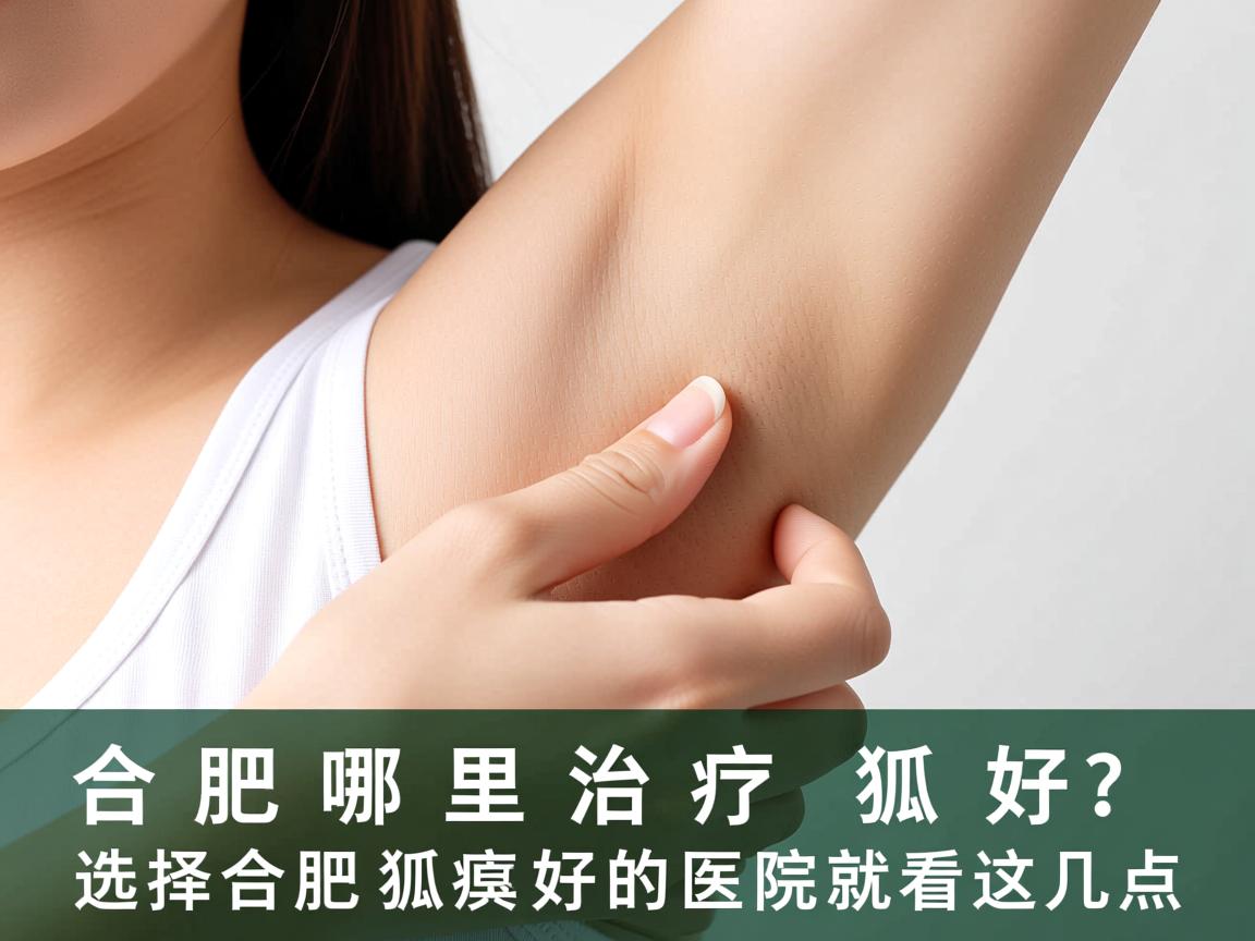 合肥哪里治疗狐臭好？选择合肥狐臭好的医院就看这几点
