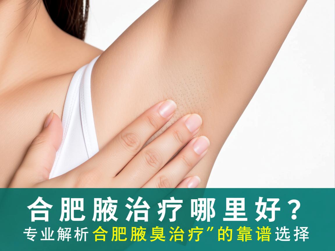 合肥腋臭治疗哪里好？专业解析合肥腋臭治疗的靠谱选择