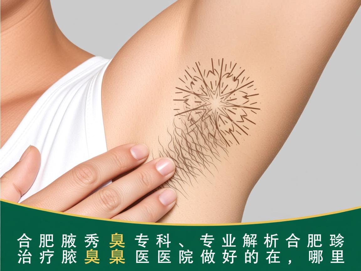 合肥腋秀腋臭专科，专业解析合肥治疗腋臭医院做好的在哪里