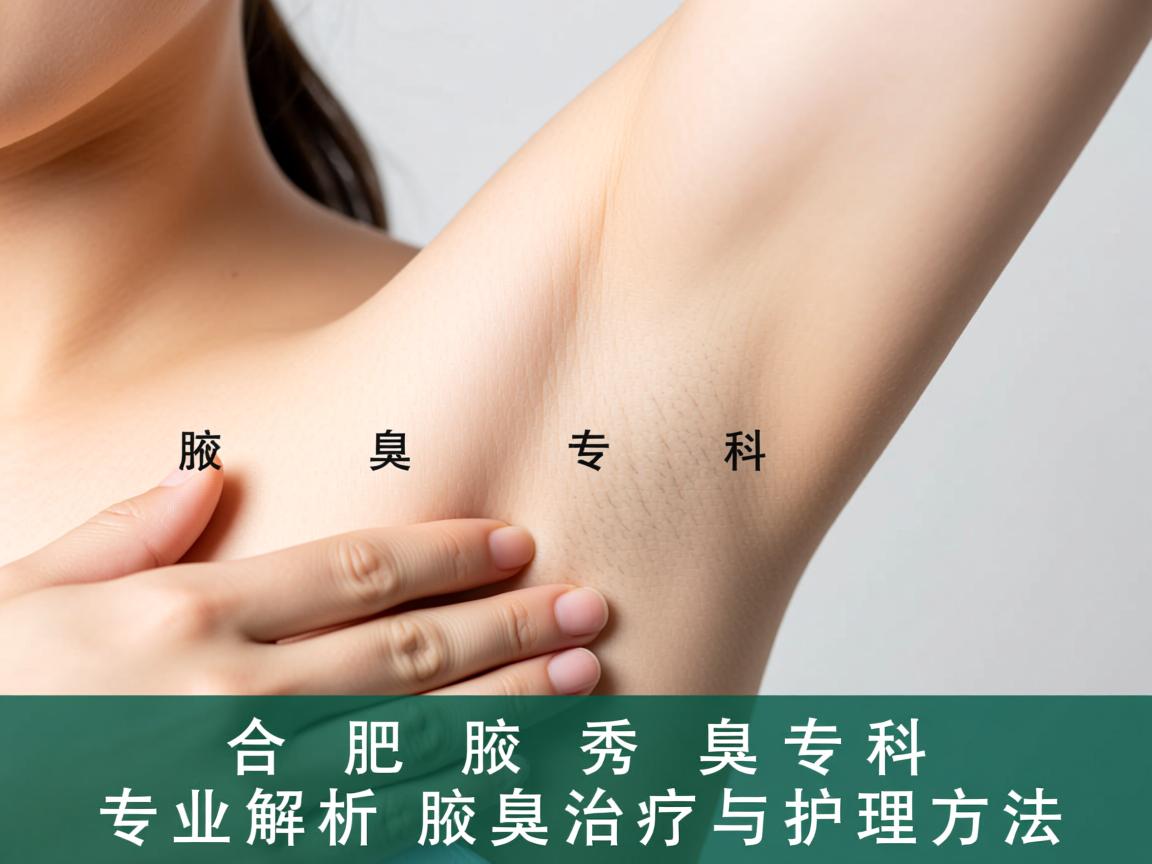 合肥腋秀腋臭专科，专业解析腋臭治疗与护理方法