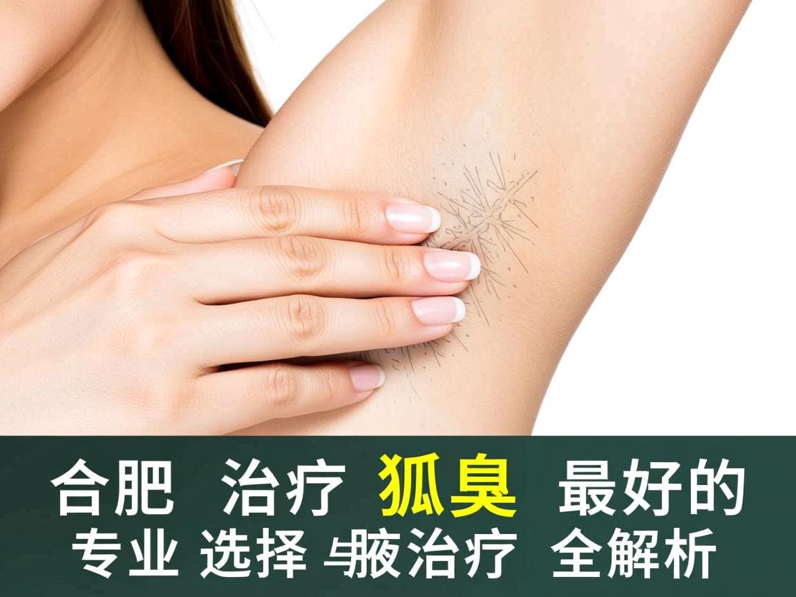 合肥治疗狐臭最好的医院，专业选择与腋臭治疗全解析