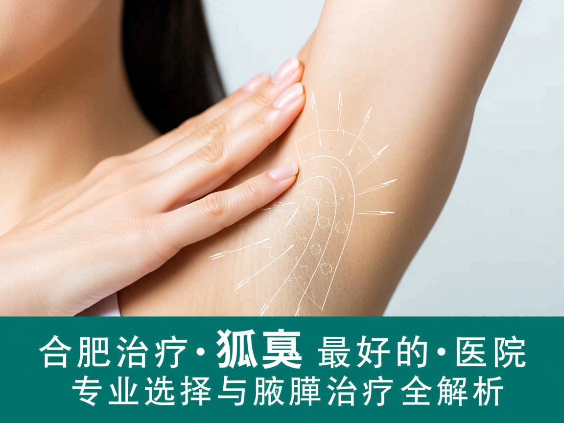 合肥治疗狐臭最好的医院，专业选择与腋臭治疗全解析