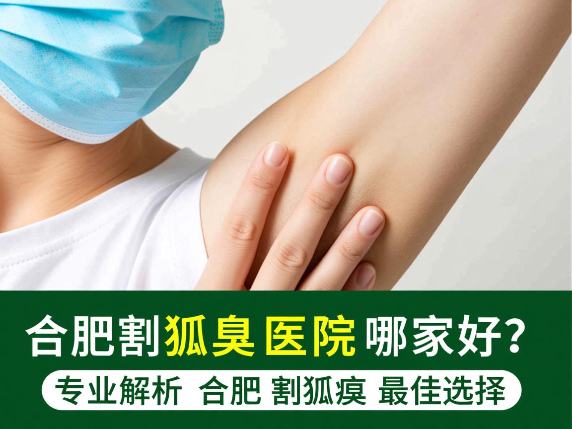 合肥割狐臭医院哪家好？专业解析合肥割狐臭最佳选择