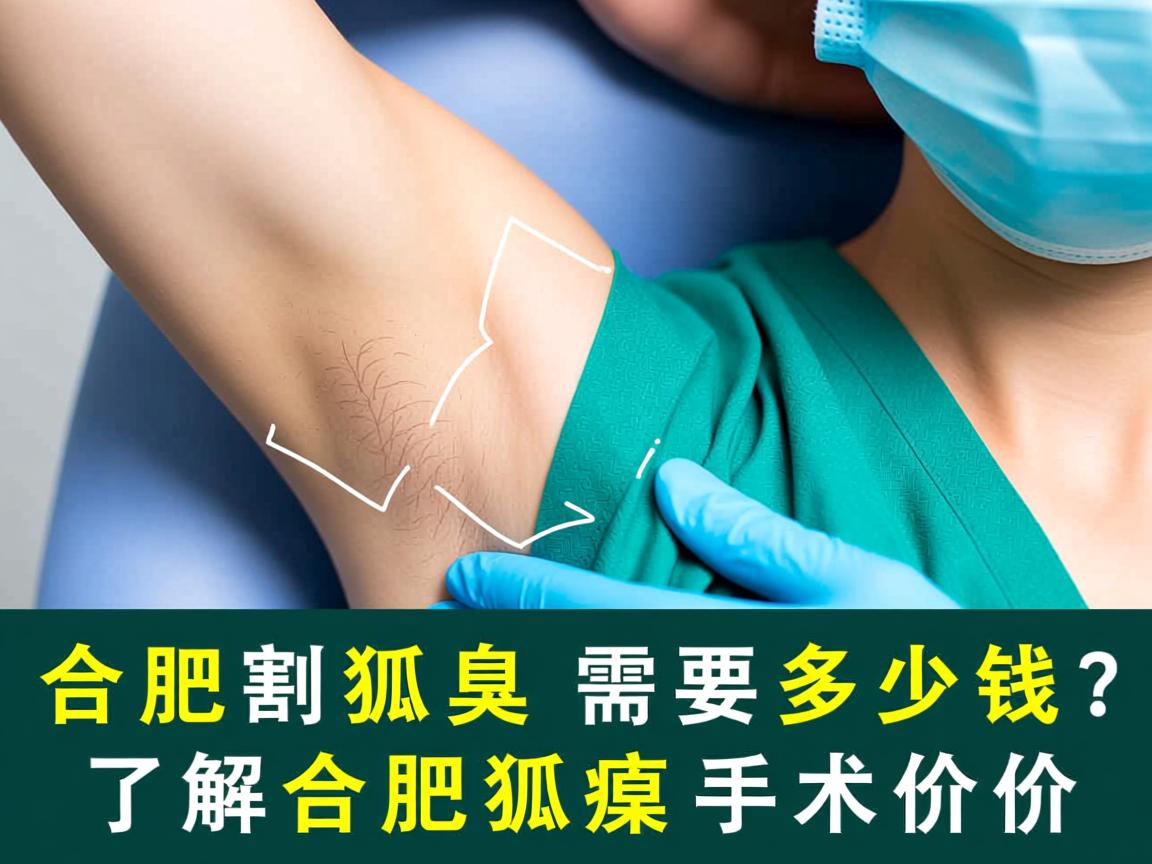合肥割狐臭需要多少钱？了解合肥狐臭手术价格