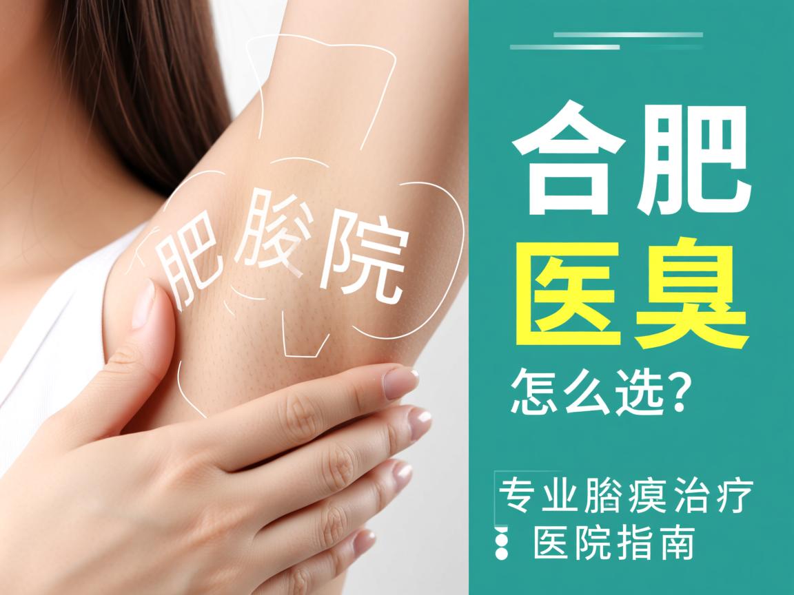 合肥腋臭医院怎么选？专业腋臭治疗医院指南