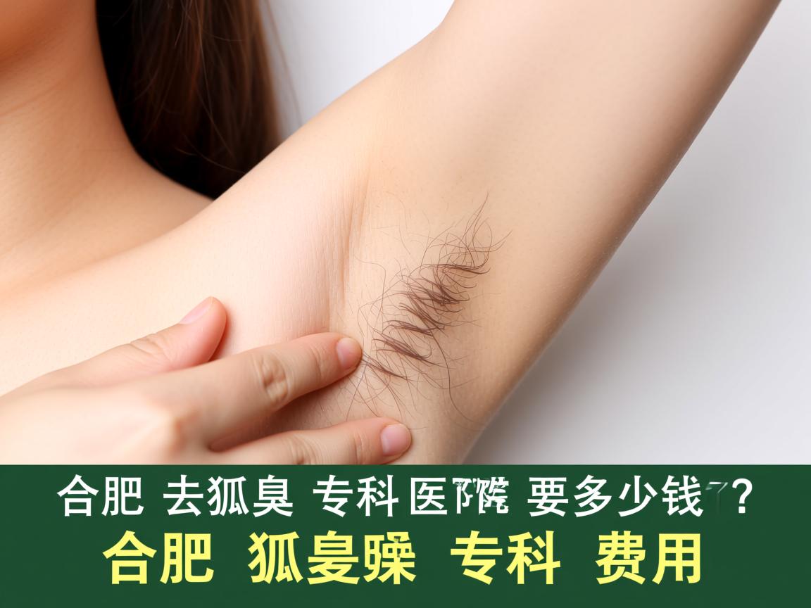 合肥去狐臭专科医院要多少钱？了解合肥狐臭专科费用