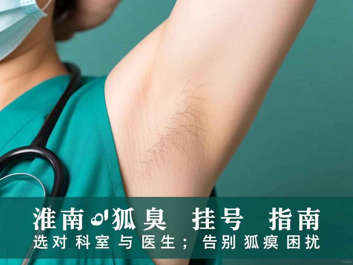 淮南狐臭挂号指南，选对科室与医生，告别狐臭困扰