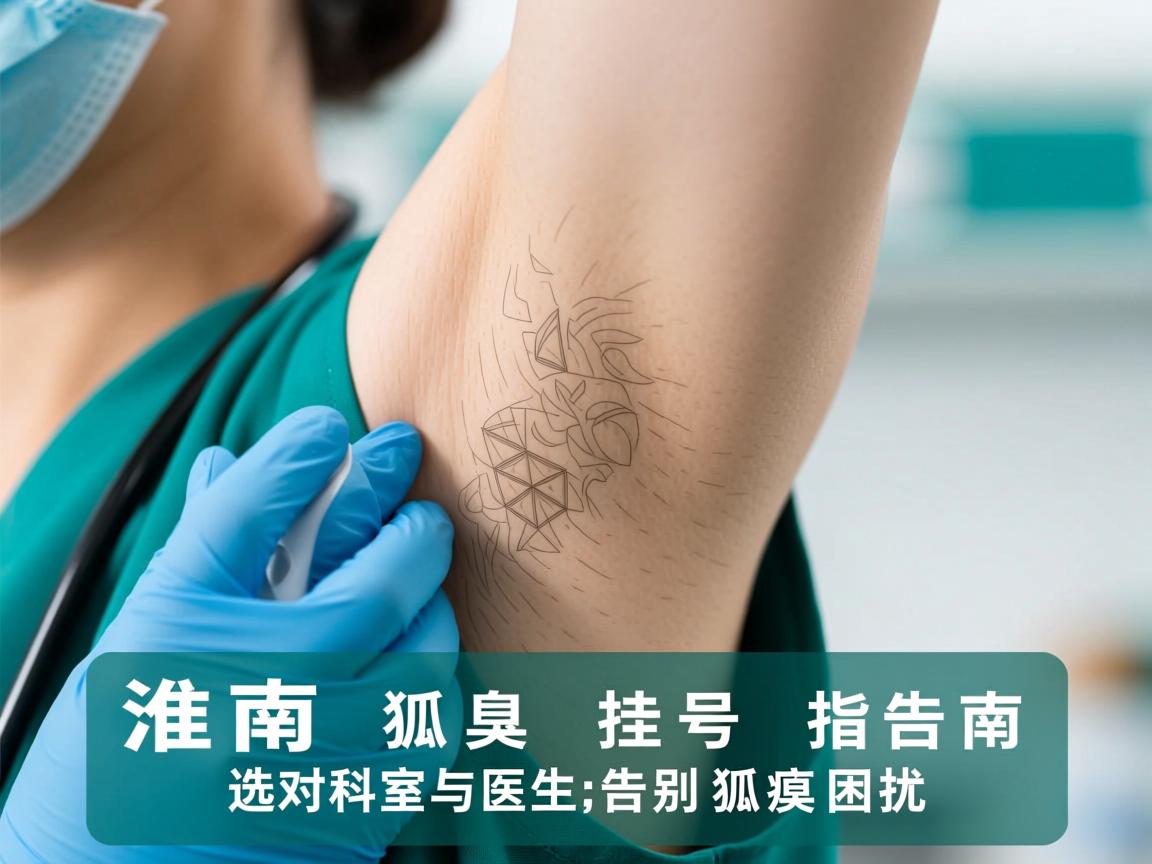 淮南狐臭挂号指南，选对科室与医生，告别狐臭困扰