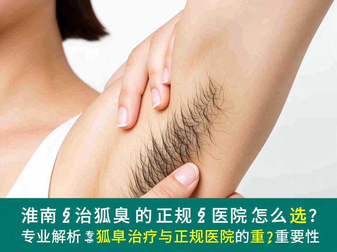 淮南治狐臭的正规医院怎么选？专业解析狐臭治疗与正规医院的重要性