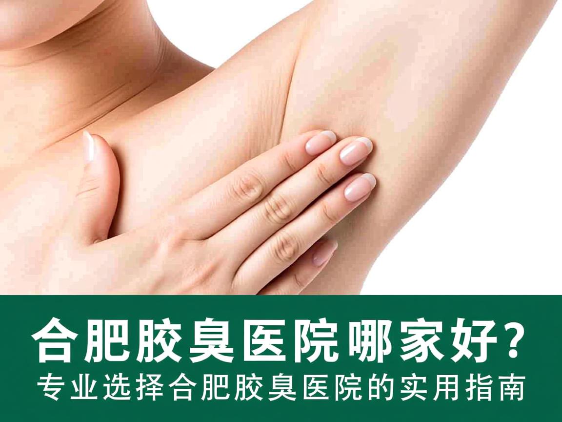 合肥腋臭医院哪家好？专业选择合肥腋臭医院的实用指南