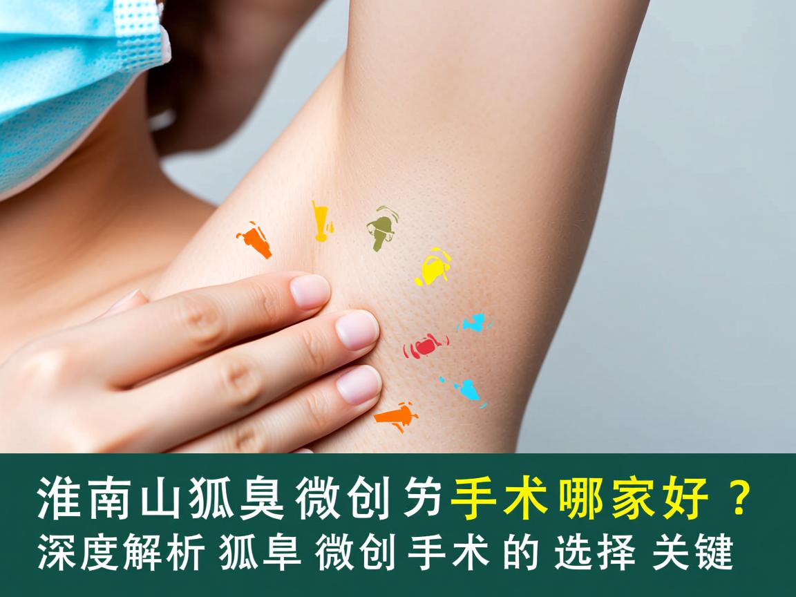 淮南狐臭微创手术哪家好？深度解析狐臭微创手术的选择关键