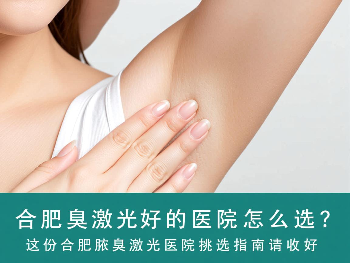 合肥腋臭激光好的医院怎么选?这份合肥腋臭激光医院挑选指南请收好 合肥腋臭激光好的医院怎么选?这份合肥腋臭激光医院挑选指南请收好