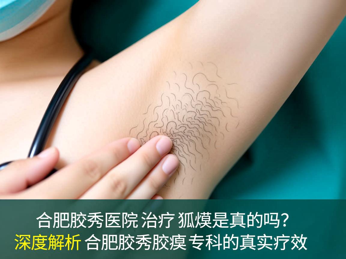 合肥腋秀医院治疗狐臭是真的吗？深度解析合肥腋秀腋臭专科的真实疗效