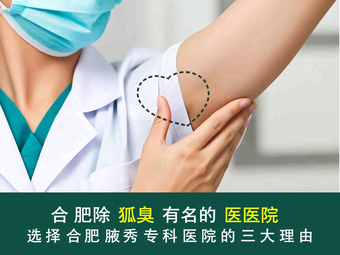 合肥除狐臭有名的医院,选择合肥腋秀专科医院的三大理由 合肥除狐臭有名的医院,选择合肥腋秀专科医院的三大理由