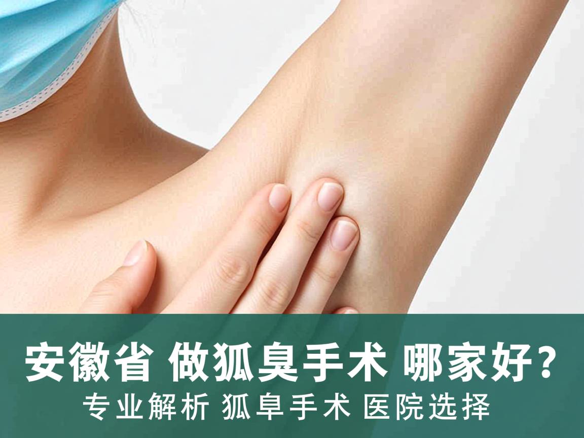 安徽省做狐臭手术哪家好?专业解析狐臭手术医院选择 安徽省做狐臭手术哪家好?专业解析狐臭手术医院选择