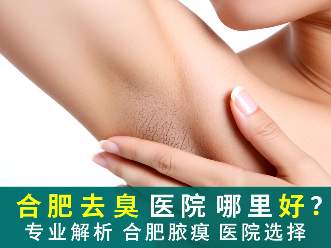 合肥去腋臭的医院哪里好？专业解析合肥腋臭医院选择