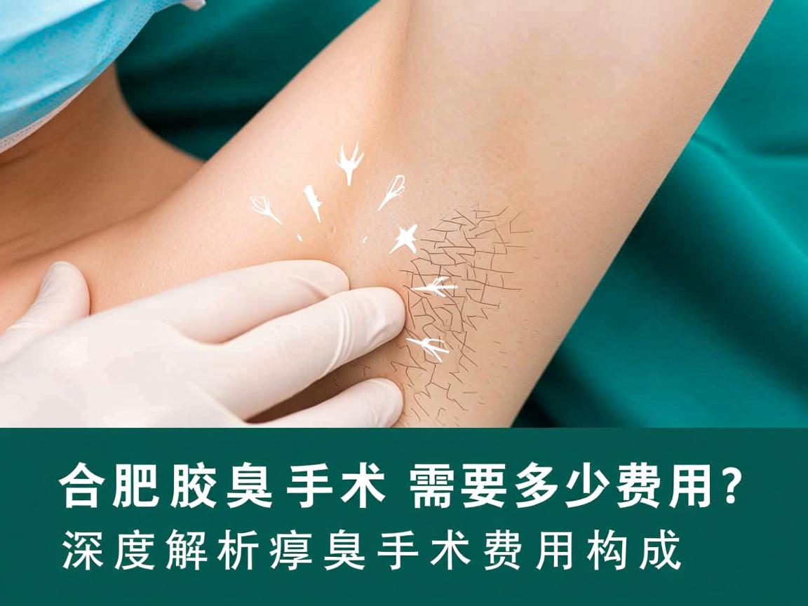 合肥腋臭手术需要多少费用?深度解析腋臭手术费用构成 合肥腋臭手术需要多少费用?深度解析腋臭手术费用构成